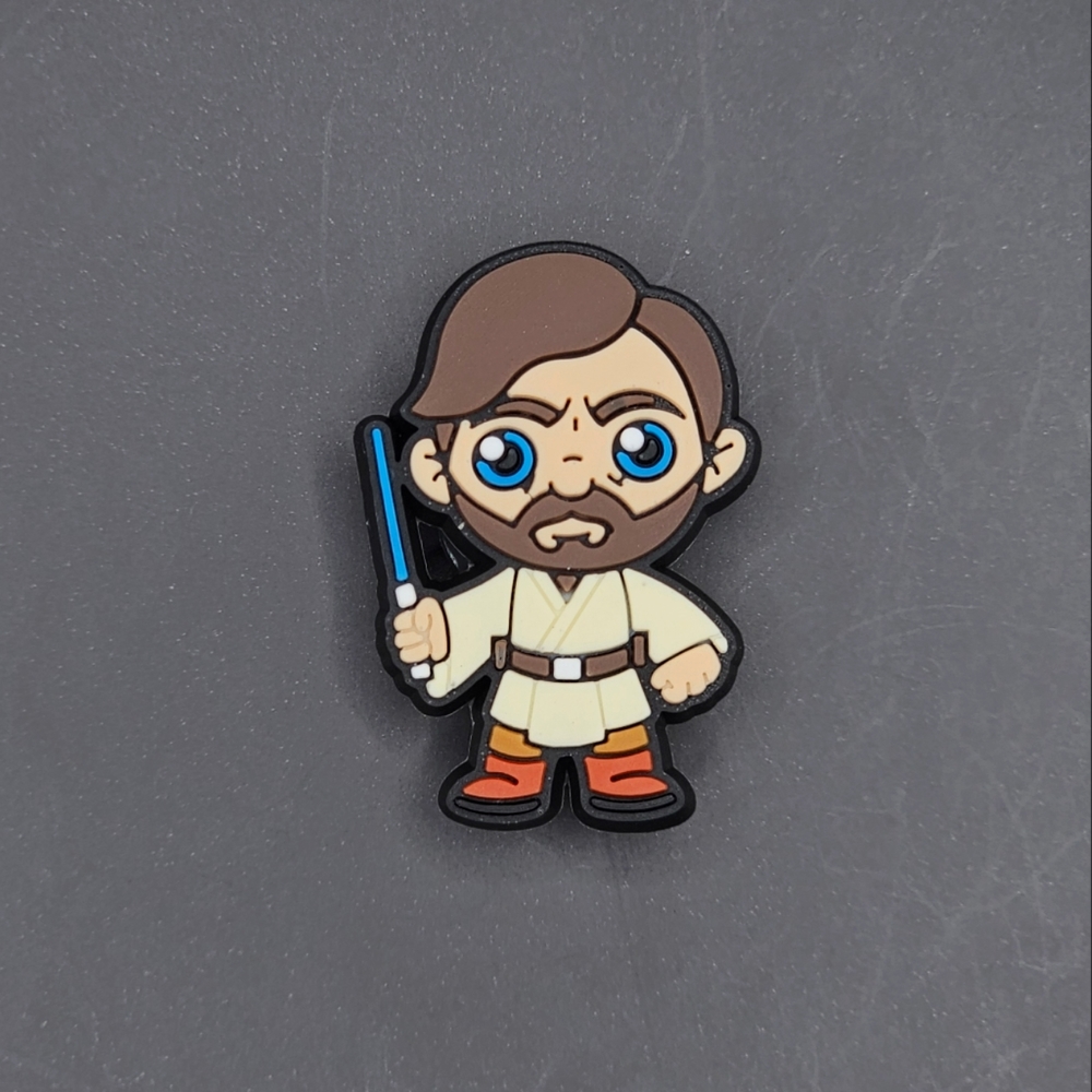 (5/$15) Obi-Wan Kenobi Croc Charm